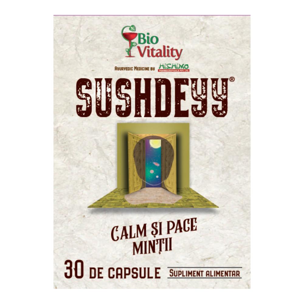 Sushdeyy Calm si pace mintii, 30 capsule, Bio Vitality