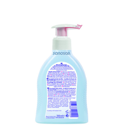 Lotiune de ingrijire, 0 luni+, 200 ml, Sanosan Baby 794591