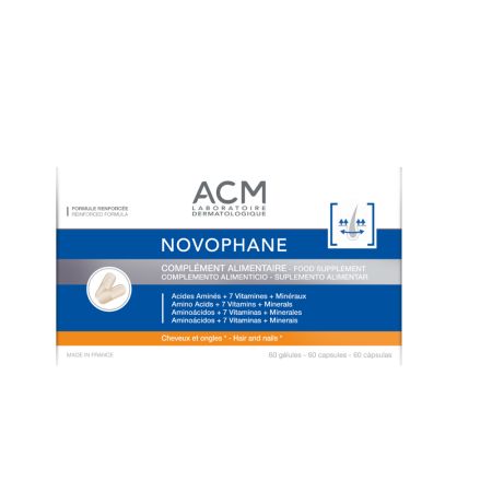 Capsule pentru par si unghii Novophane, 60 bucati, ACM