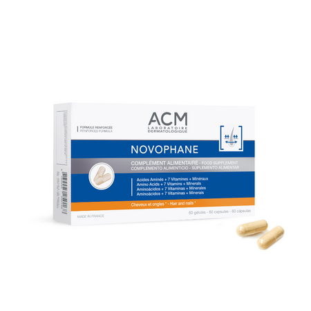 Capsule pentru par si unghii Novophane, 60 capsule, ACM 740012