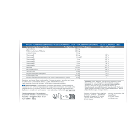 Capsule pentru par si unghii Novophane, 60 capsule, ACM 740015