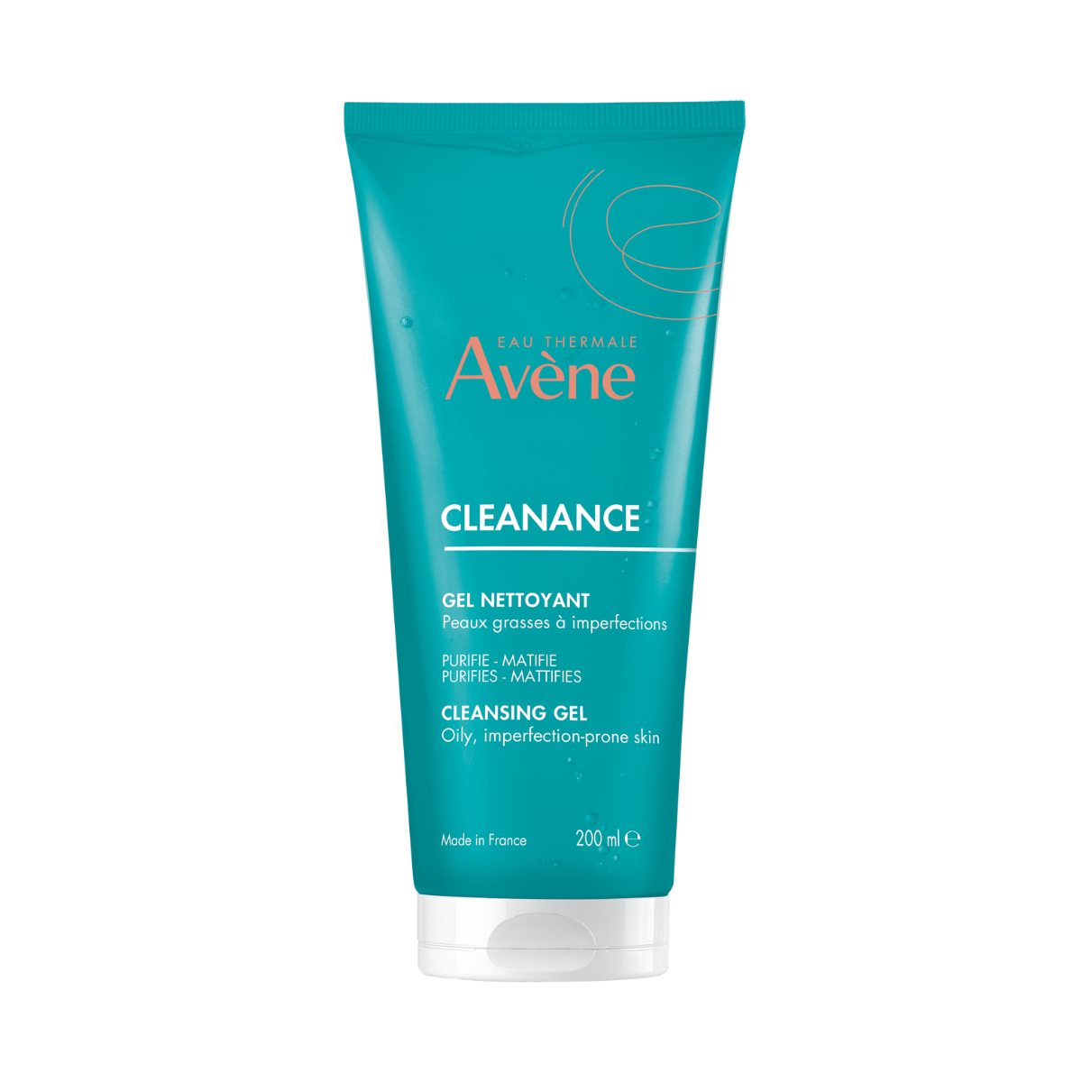 Gel de curatare pentru tenul gras cu tendinta acneica Cleanance, 200 ml, Avene