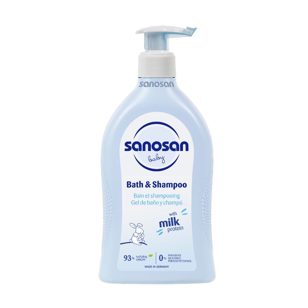 Sampon si spumant Baby, 400 ml, Sanosan