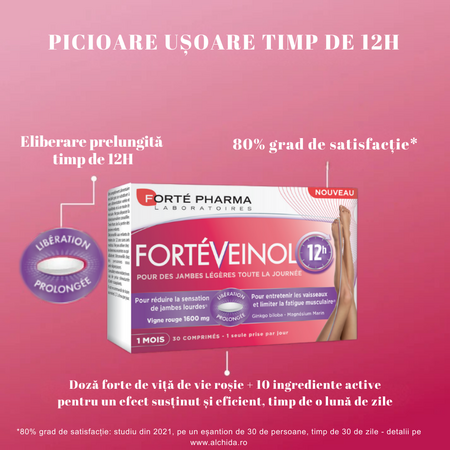 Forte Veinol, 30 comprimate, Forte Pharma 765955