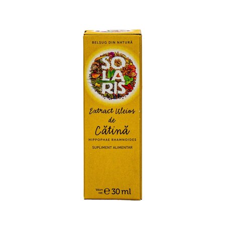 Extract uleios de catina, 30 ml, Solaris