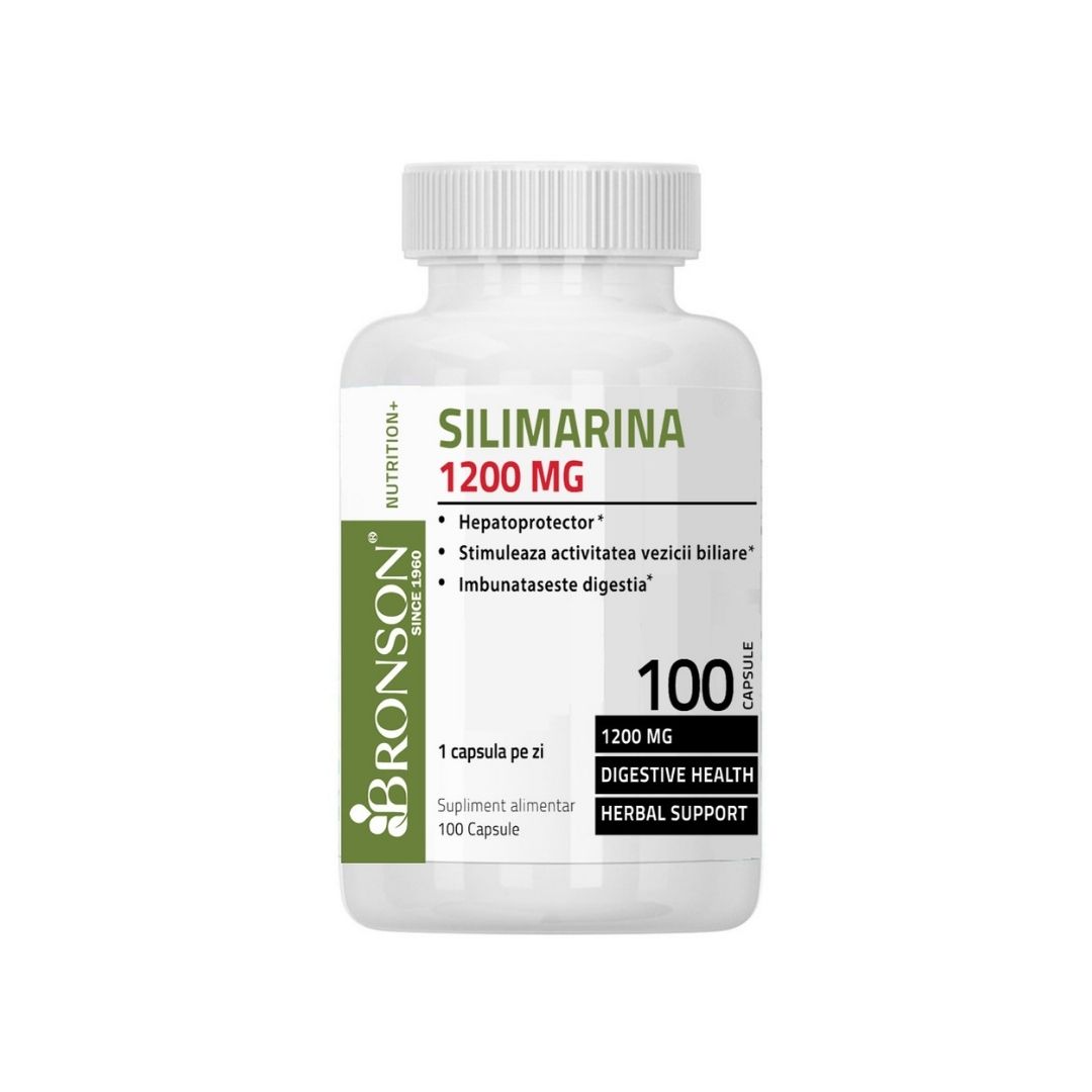 Silimarina, 1200mg, 100 capsule, Bronson