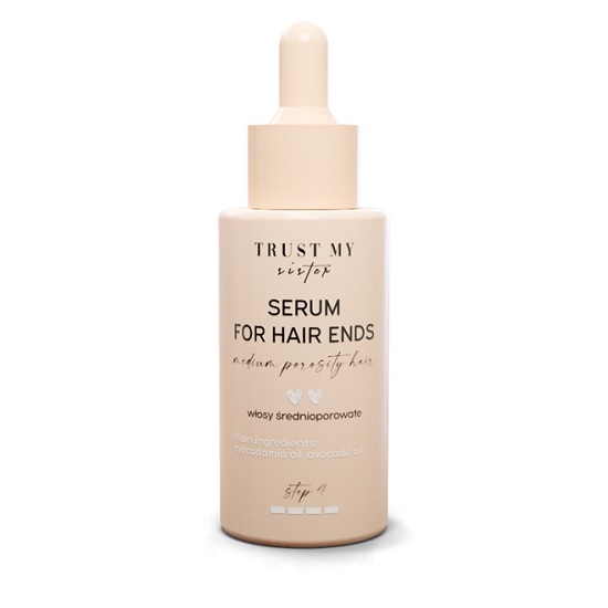 Serum pentru varfuri cu porozitate medie, 40 ml, Trust My Sister