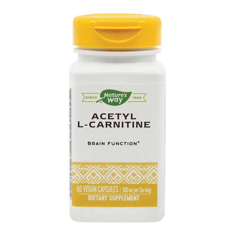 Acetyl L-Carnitine, 60 capsule, Natures Way