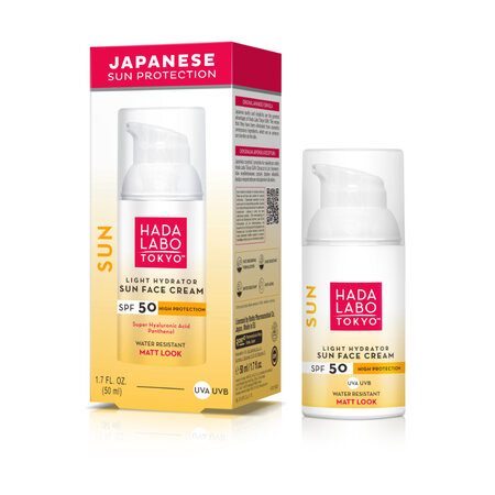 Crema de protectie solara pentru fata cu SPF 50, 50 ml, Hada Labo Tokyo