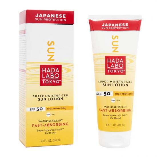 Lotiune de protectie solara pentru corp cu SPF 50, 200 ml, Hada Labo Tokyo