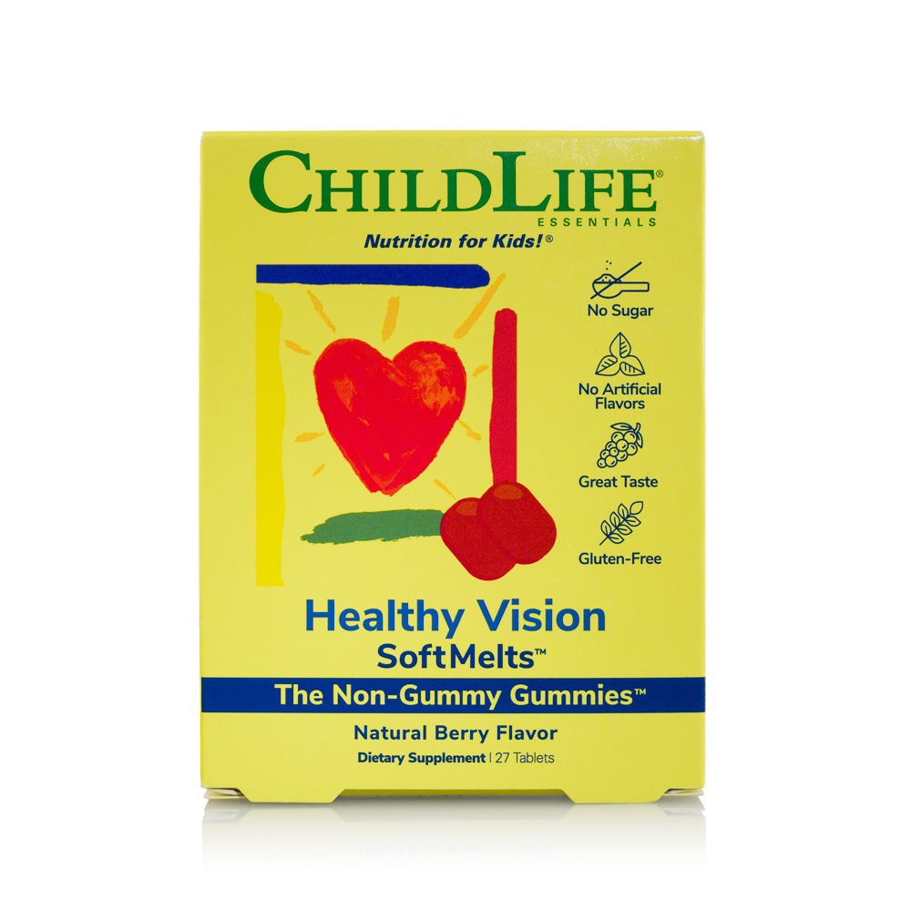 Healthy Vision SoftMelts, 27 tablete masticabile, Childlife Essentials