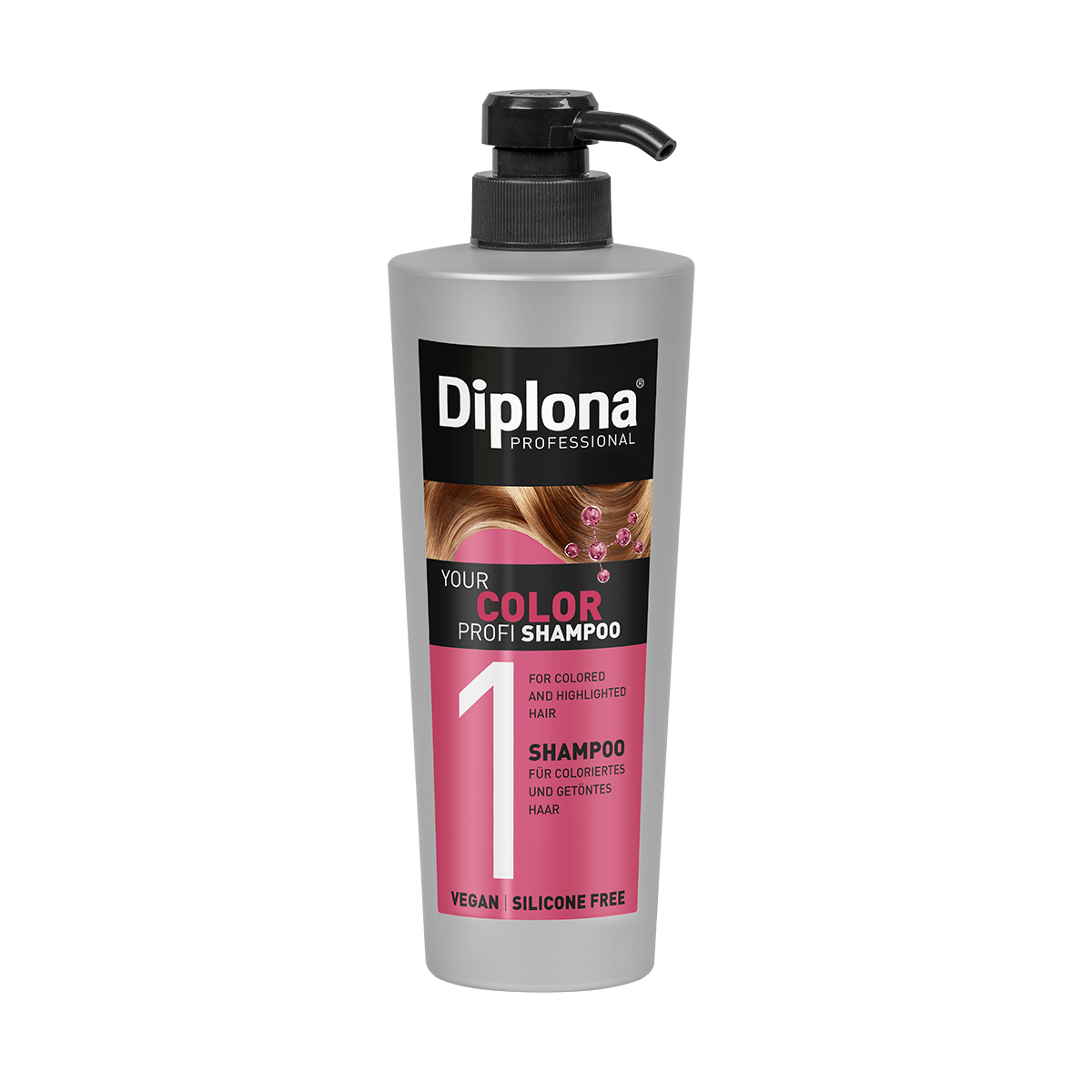 Sampon pentru par colorat Color, 600 ml, Diplona