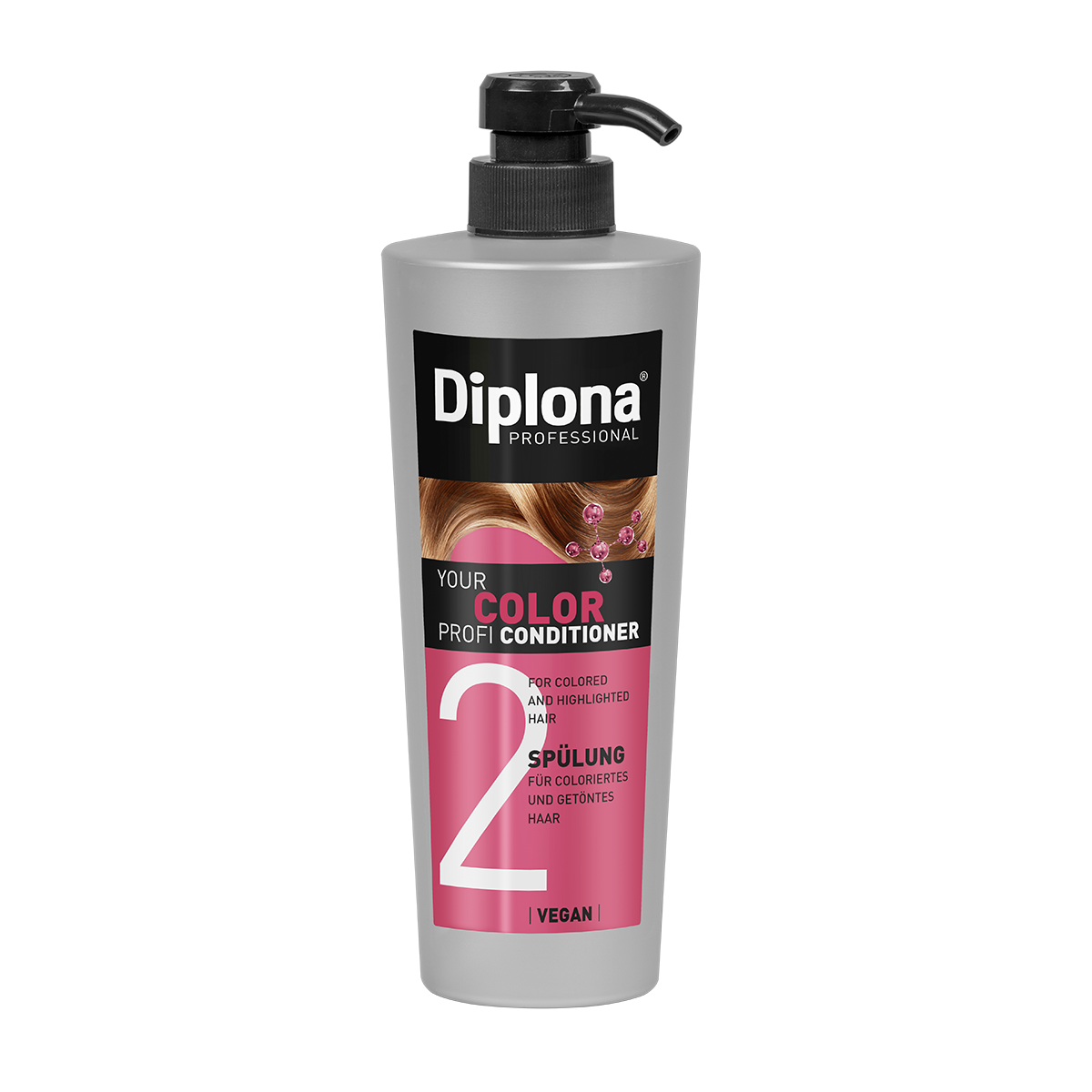 Balsam pentru par colorat Color, 600 ml, Diplona