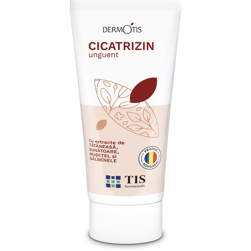 Unguent cicatrizant DermoTis, 50 ml, Tis Farmaceutic