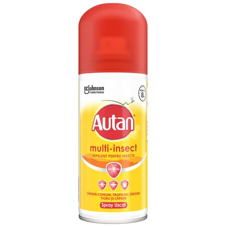 Spray repelent pentru insecte Multi Insect, 100 ml, Autan