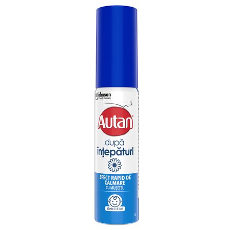 Lotiune pentru calmarea intepaturilor de insecte cu musetel si Aloe Vera, 25 ml, Autan