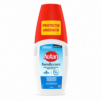 Lotiune cu efect repelent pentru tantari Family Care, 100 ml, Autan