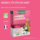 Jambes Legeres Bio, 20 fiole x 10 ml, Santarome Natural 615403