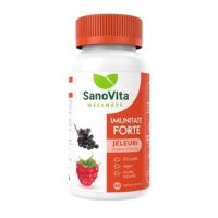 Jeleuri imunitate forte adulti Wellness, 60 bucati, Sanovita