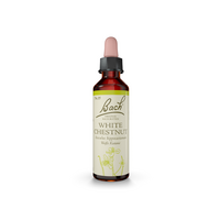 Picaturi de castan alb White Chestnut Original Bach, 20 ml, Rescue Remedy