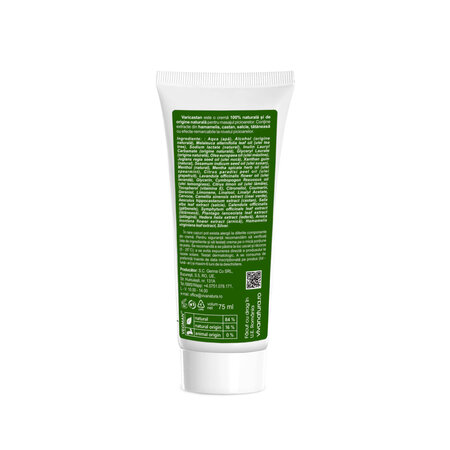 Crema de masaj pentru picioare Varicastan, 75 ml, Vivanatura 765330