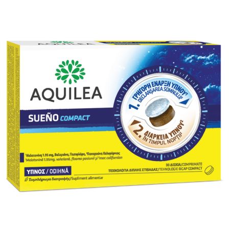 Aquilea Sueno, 30 comprimate, Medimow