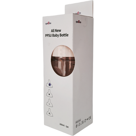 Biberon anticolici premium cu tetina S, S, Galben, 260 ml, Spectra 699514