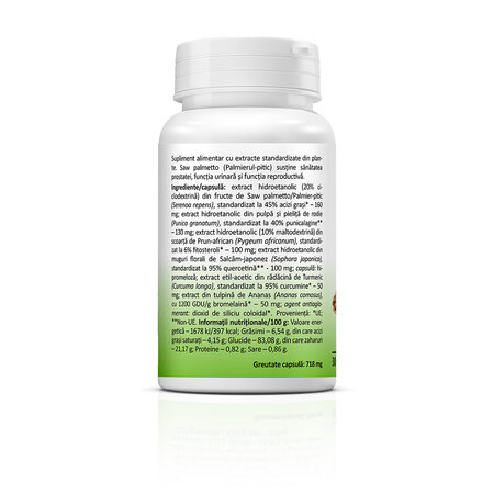 ProstaHelp Forte, 30 capsule vegetale, Zenyth 772165
