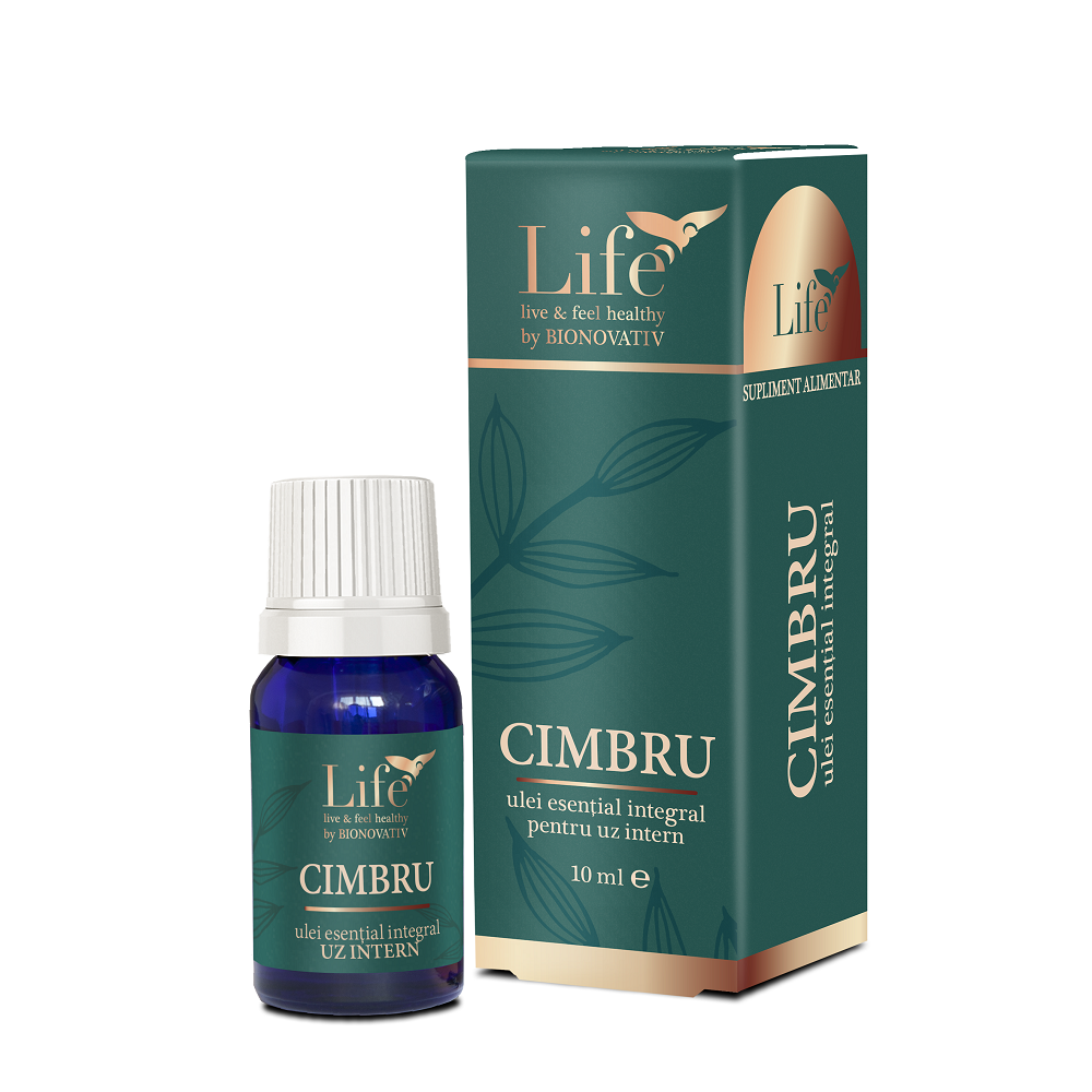 Ulei integral din cimbru Life, 10 ml, Bionovativ