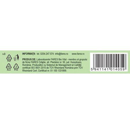 Plantusin R18, 15 capsule moi, Fares 722539