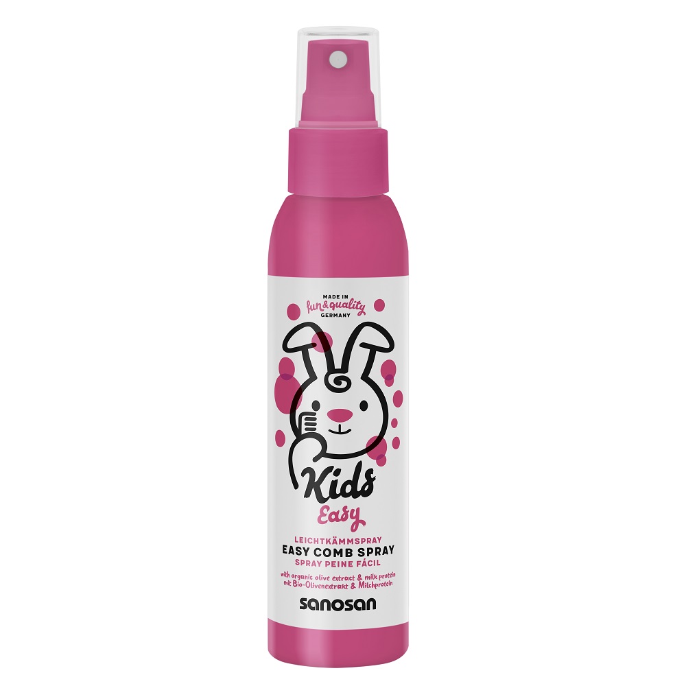 Spray pentru pieptanare usoara, Kids, 125 ml, Sanosan