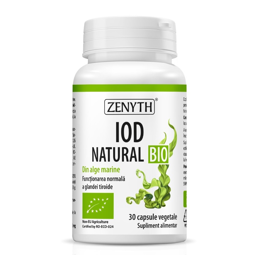 Iod Natural, 30 capsule, Zenyth