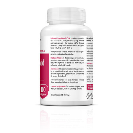 Acid hialuronic cu complex de colagen, 100 mg, 60 capsule, Zenyth 772559