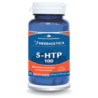 5 HTP 100 Zen Forte, 60 capsule, Herbagetica