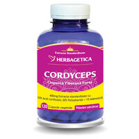 Cordyceps, 120 capsule, Herbagetica