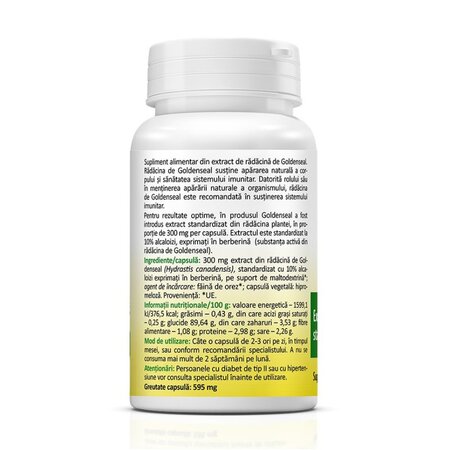 Goldenseal, 300 mg, 45 capsule, Zenyth 719031