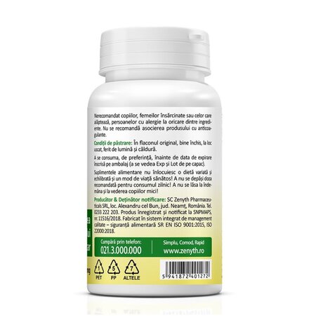 Goldenseal, 300 mg, 45 capsule, Zenyth 719030
