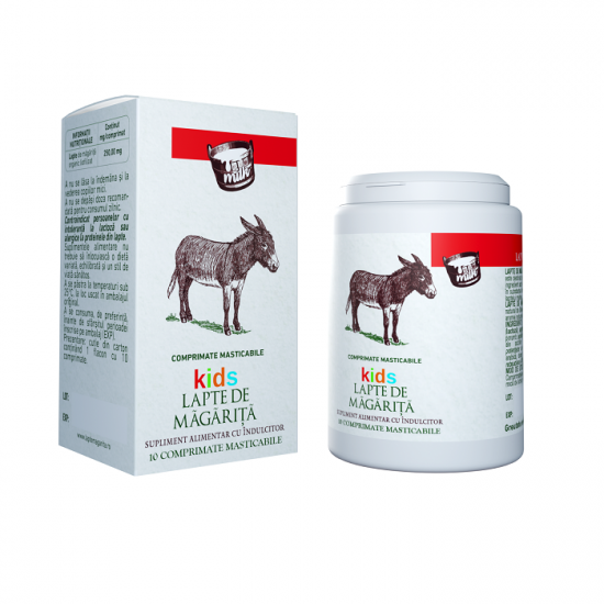 Lapte de Magarita Kids, 10 capsule, Nutraceutical