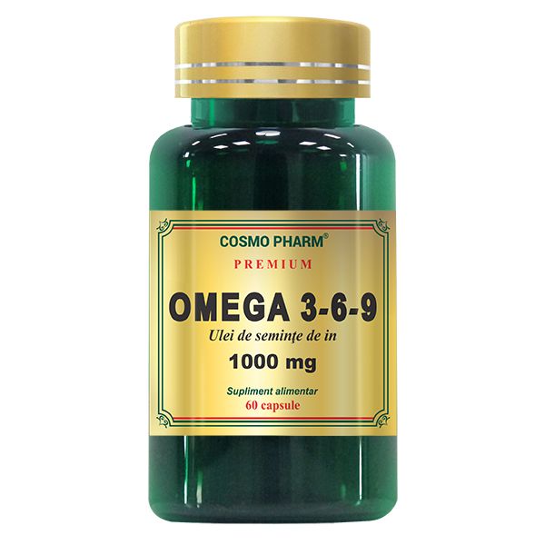 Omega 3-6-9, 60 capsule, Cosmopharm