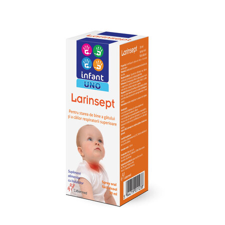 Infant Uno Larinsept spray, 3 luni+, 30 ml, Labormed 644580