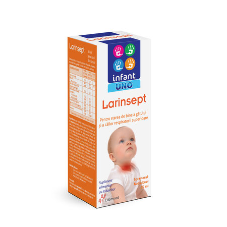 Infant Uno Larinsept spray, 3 luni+, 30 ml, Labormed 644578