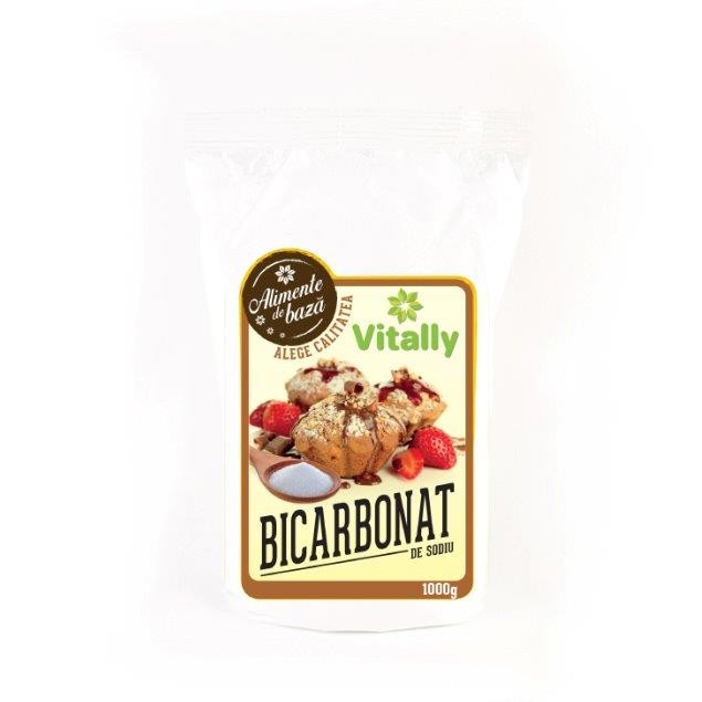 Bicarbonat de sodiu, 1000gr, Vitally