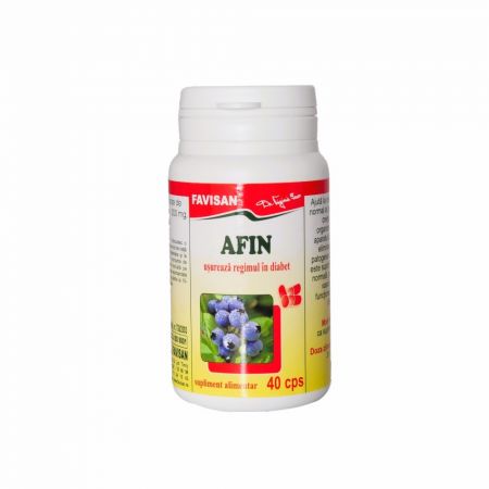 Afin, 40 capsule, Favisan