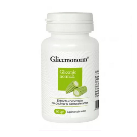 Glicemonorm, 60 capsule, Dacia Plant