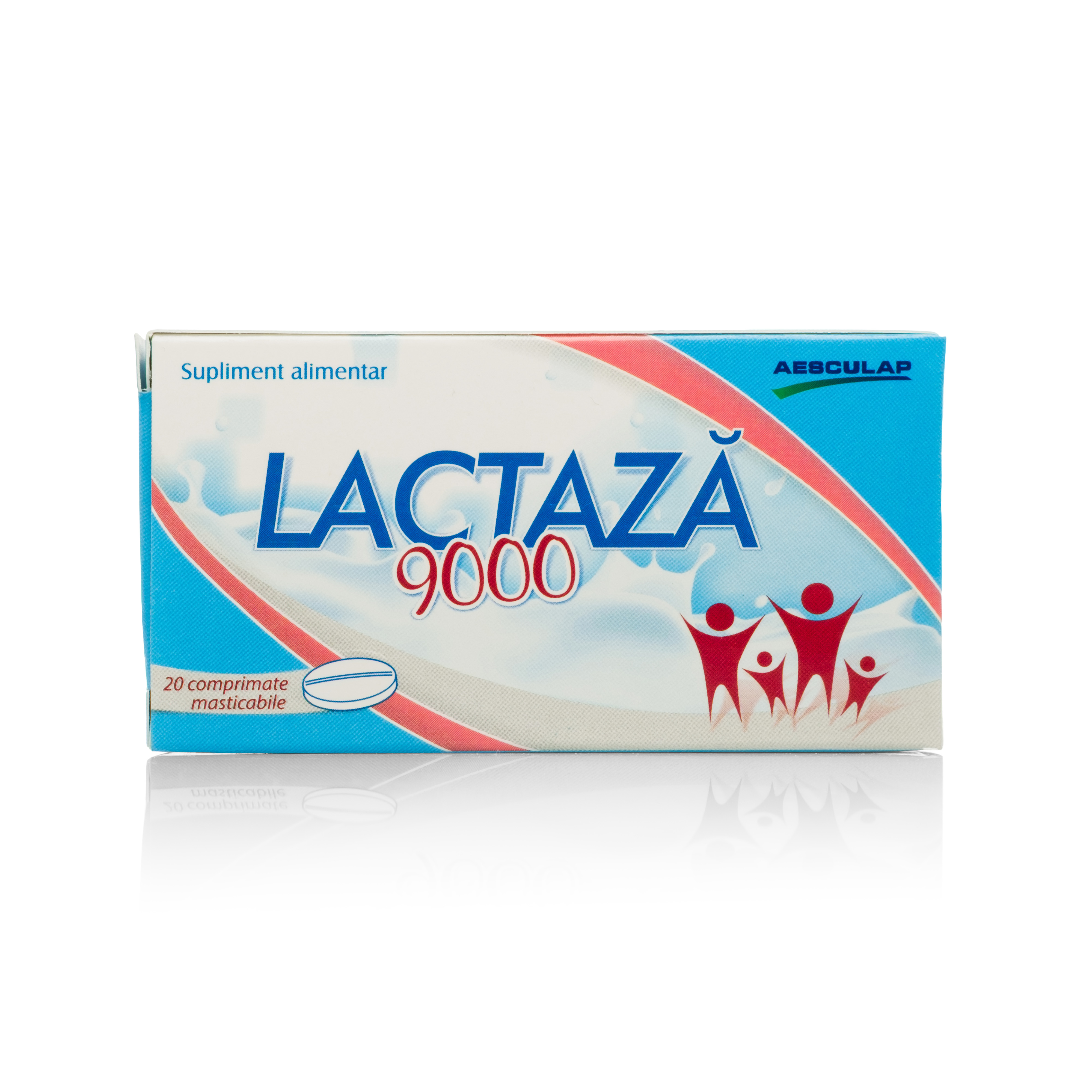 Lactaza 9000, 20 comprimate, Aesculap