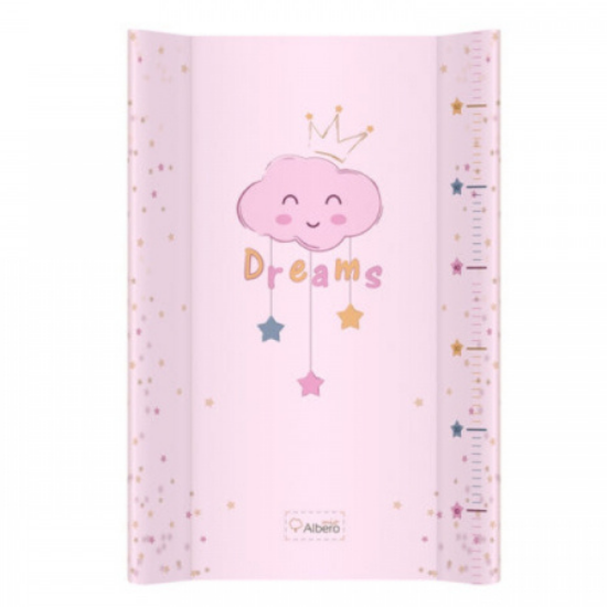 Saltea de infasat cu intaritura Clouds Pink, 70x47.5 cm, Klups