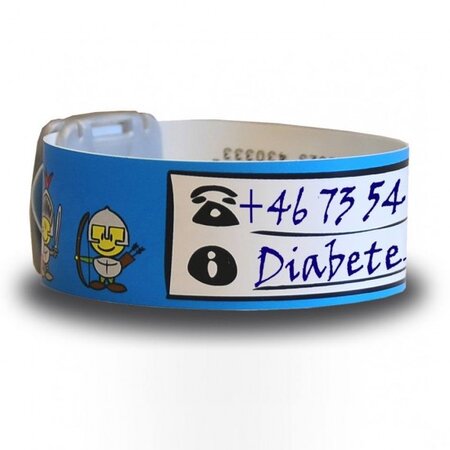 Bratara de identificare pentru copii, set 10 bratari de unica folosinta, Pestisori, Infoband 467656