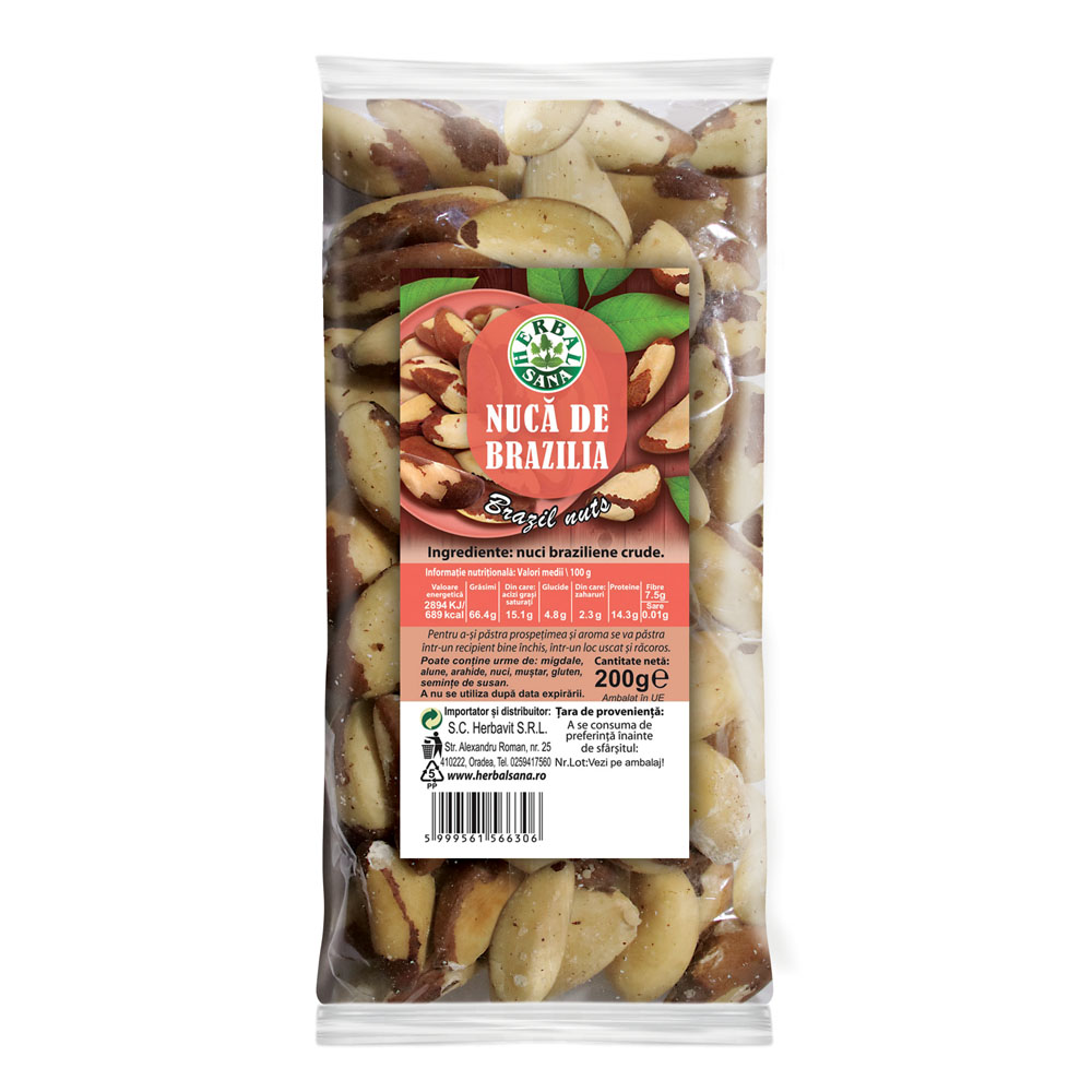 Nuca de Brazilia, 200 g, Herbal Sana