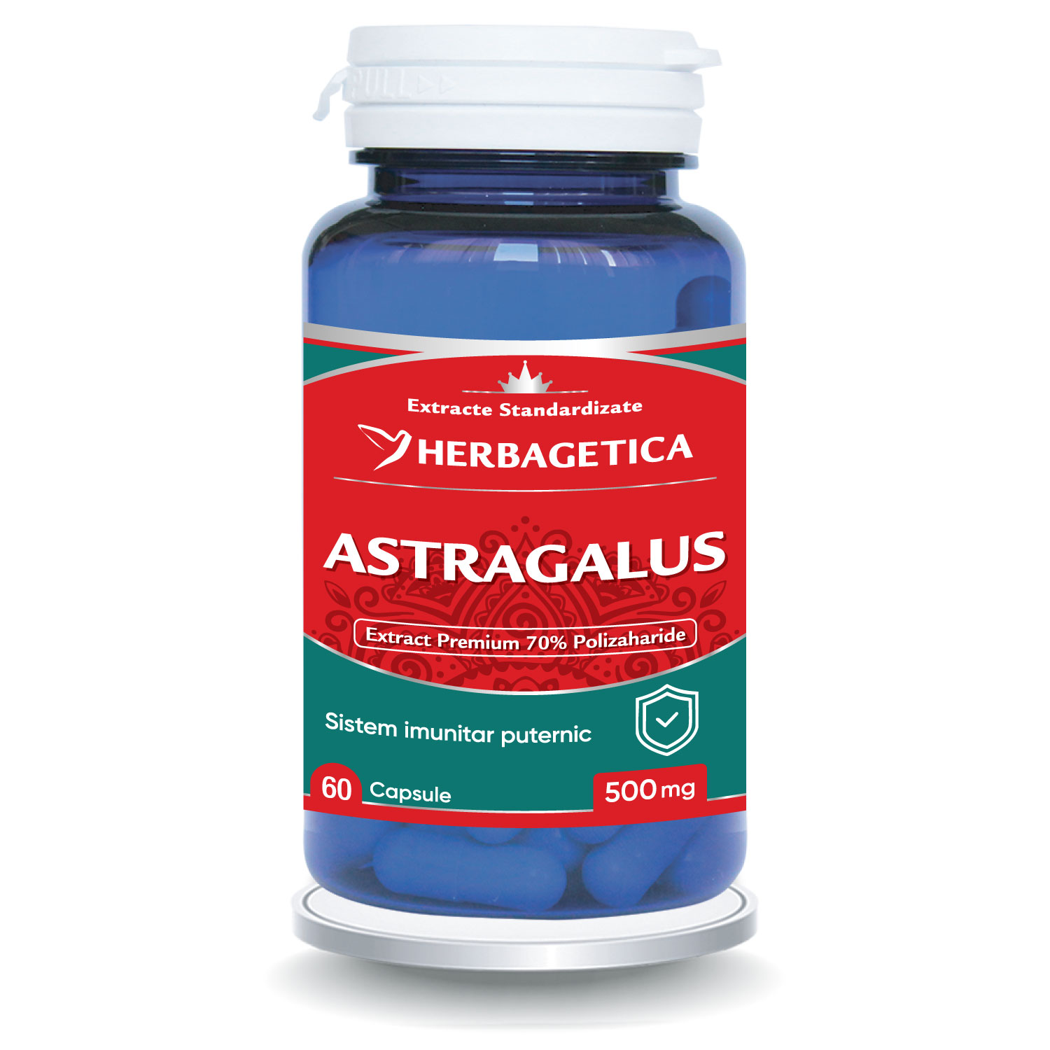 Astragalus, 60 capsule, Herbagetica