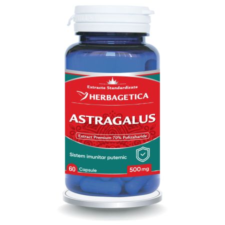 Astragalus, 60 capsule, Herbagetica